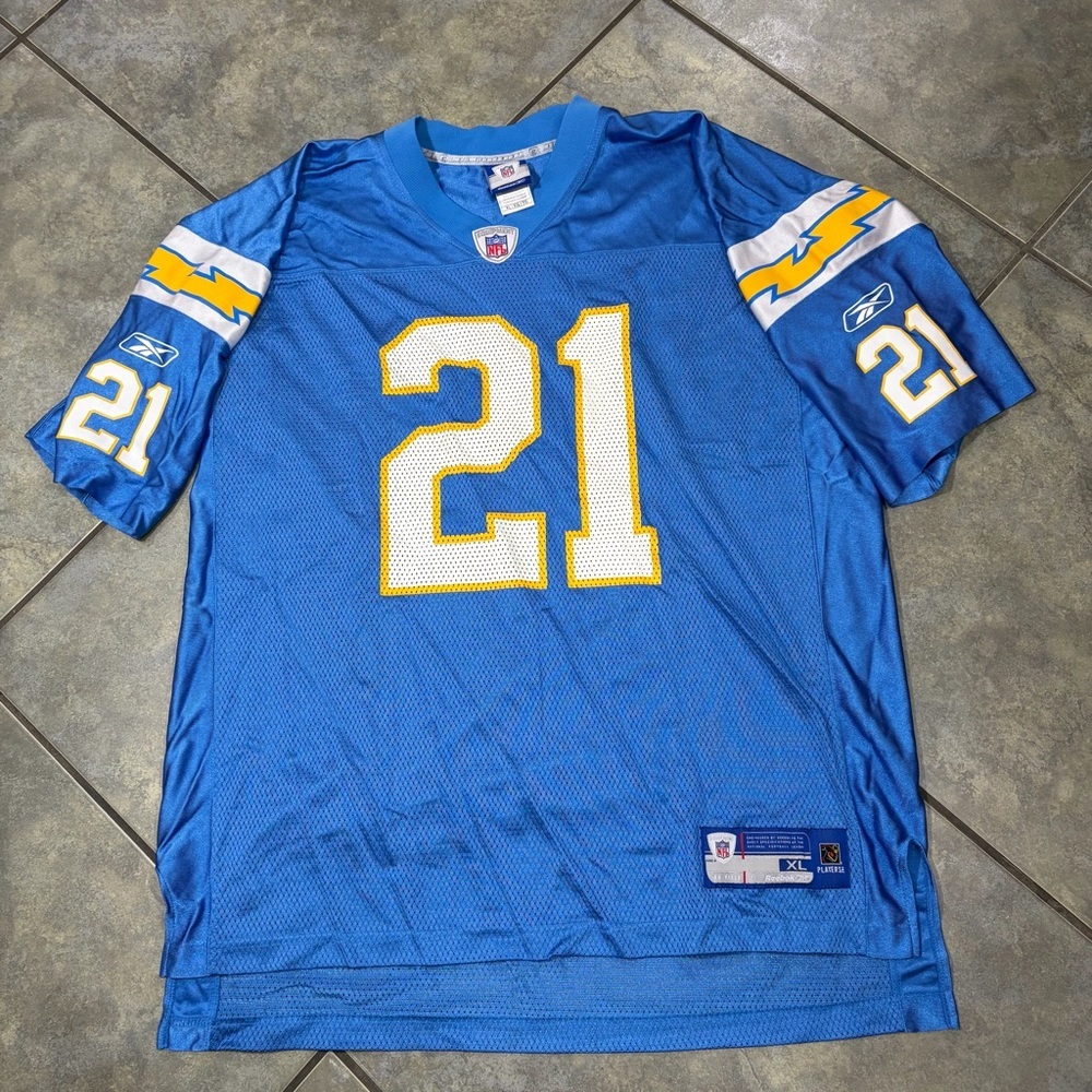 Vtg LaDainian Tomlinson San Diego Chargers Reebok NFL Field Jersey Sz XL Sport